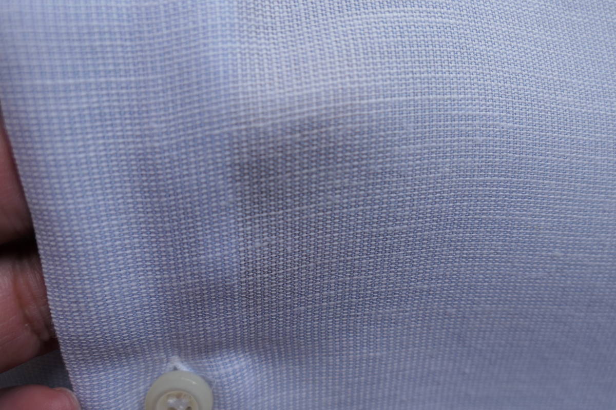 超美品 ユナイテッドアローズ 購入 イタリア製 エリコフォルミコラ ドレスシャツ ブルー系 サイズ40 ARROWS Errico 48サイズ FORMICOLA＞ブラウンストライプ ERRICO メルカリ