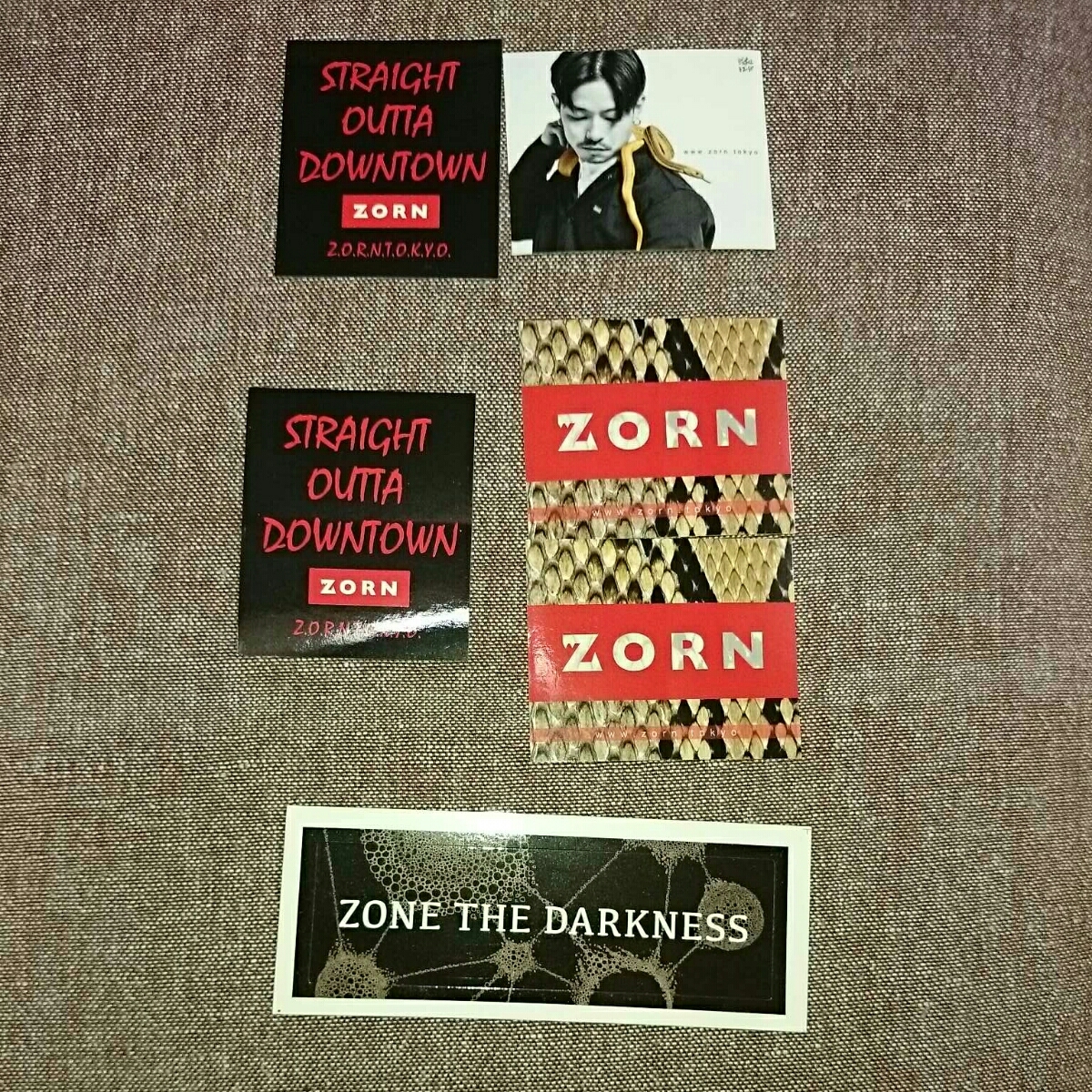 CD ZONE THE DARKNESS / ロンリー論理 (ZORN)
