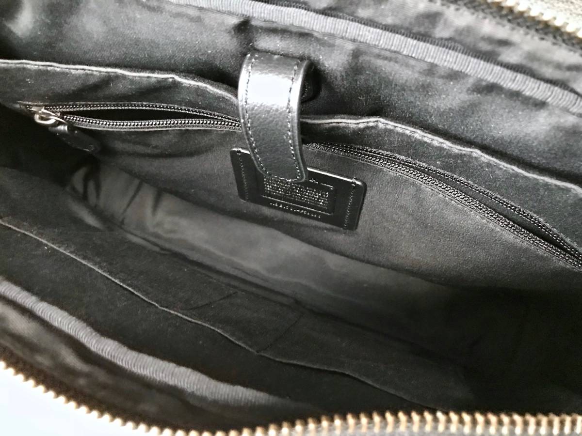 スタイリスト出品□新品 COACH コーチ 2WAY迷彩柄ビジネスバッグ 高級 