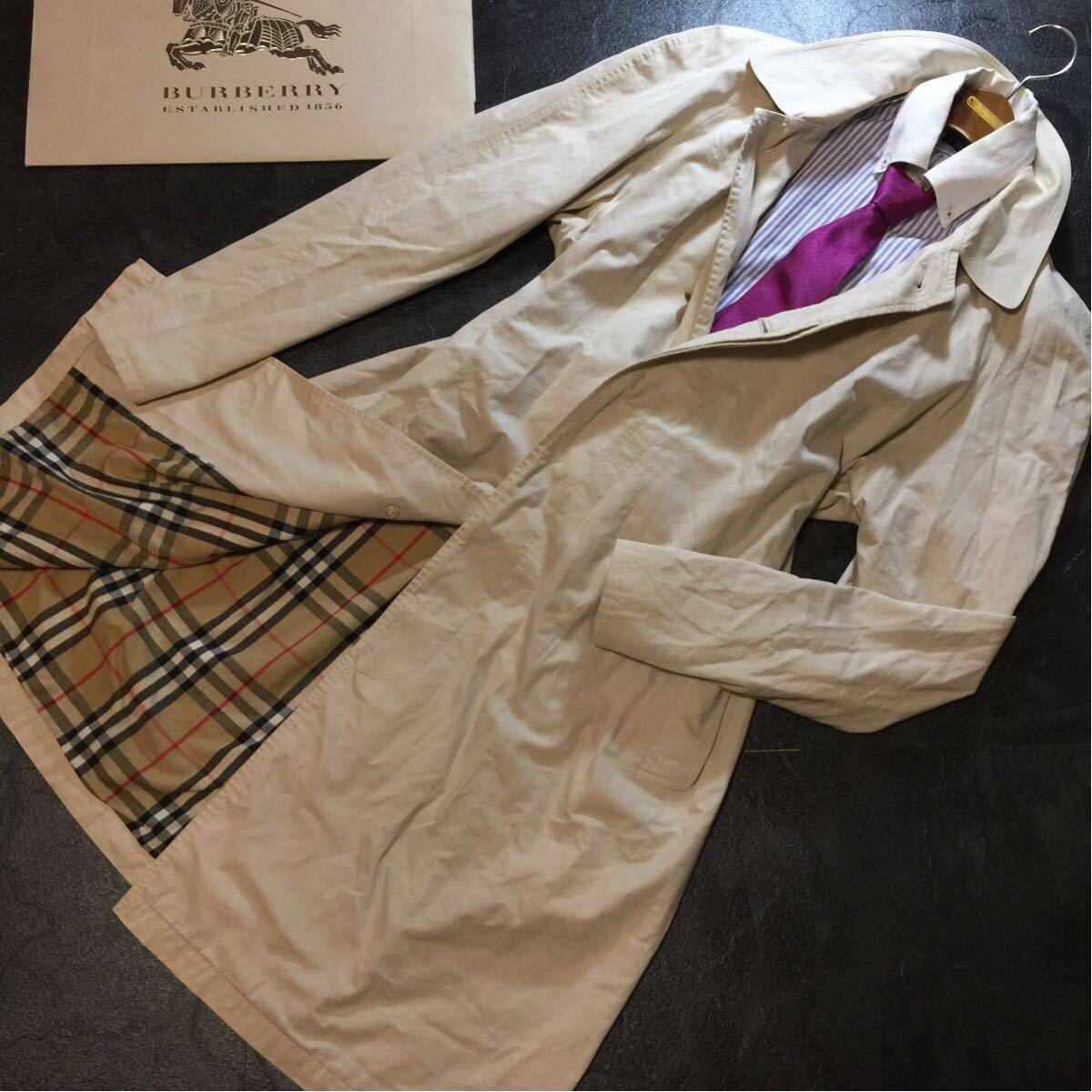 Burberry バーバリーロンドン ノバチェック ステンカラーコート