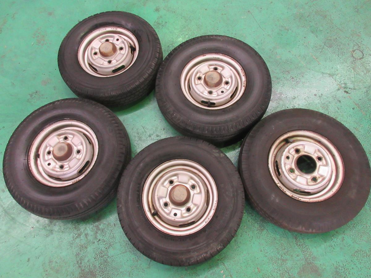 ☆旧車 TN アクティ トラック M-TA 純正 10インチ スチールホイール 4 