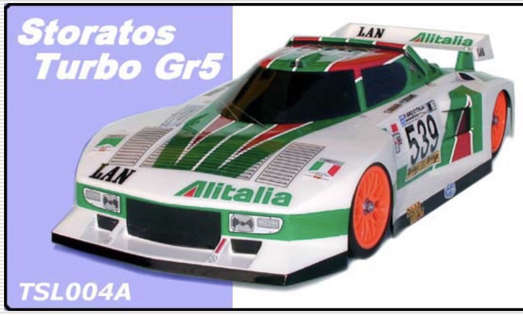 絶版 シェブロンズモデル ランチア ストラトス ターボ Gr5(ITEM No