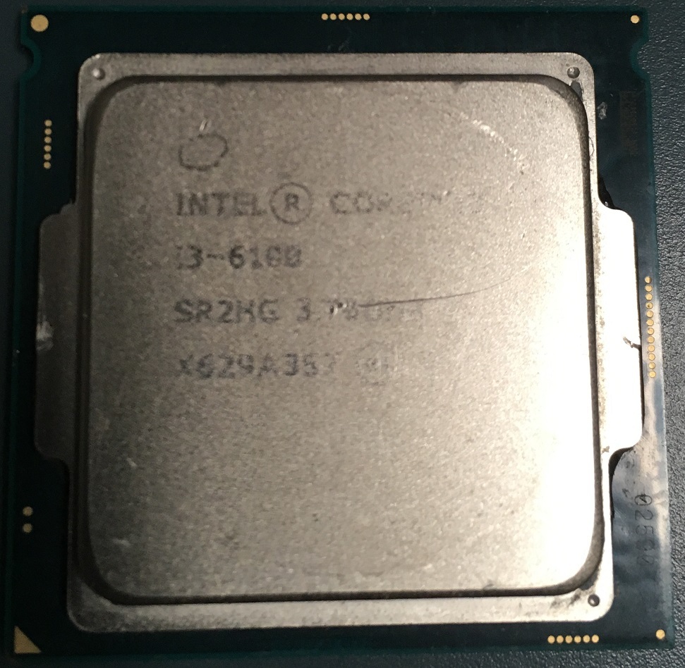 Core i3-6100 殻割済み 動作品 2026年最新Yahoo!オークション -core i3