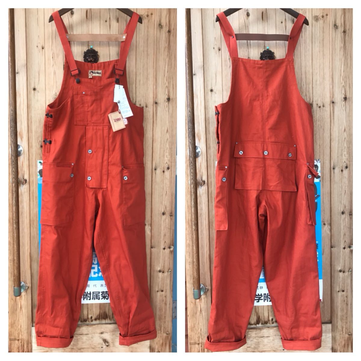 ナイジェルケーボン　オーバーオール　サイズ42 ナイジェルケーボン オーバーオール Nigel Cabourn Naval Dungaree