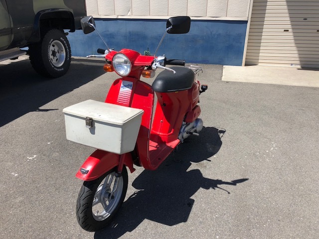 格安，新品 群馬県発 ホンダ スクーター タクティ AB19 ジャンク品 書類なし 鍵あり キックしても エンジンかからない 直接引取りのみ 格安(50cc以下)｜売買されたオークション情報、yahooの商品情報をア 50cc以下