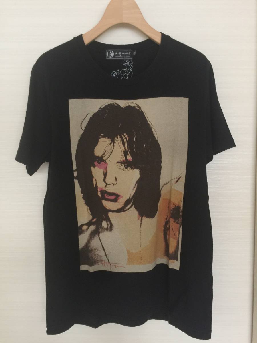 ヒステリックグラマー アンディウォホール ミックジャガーTシャツ S 