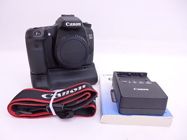 Canon EOS 70D バッテリーグリップ付き 本体 ボディ キャノン 一眼 CANON/キヤノン デジタル一眼レフカメラ EOS 70D ボディ2020万画素