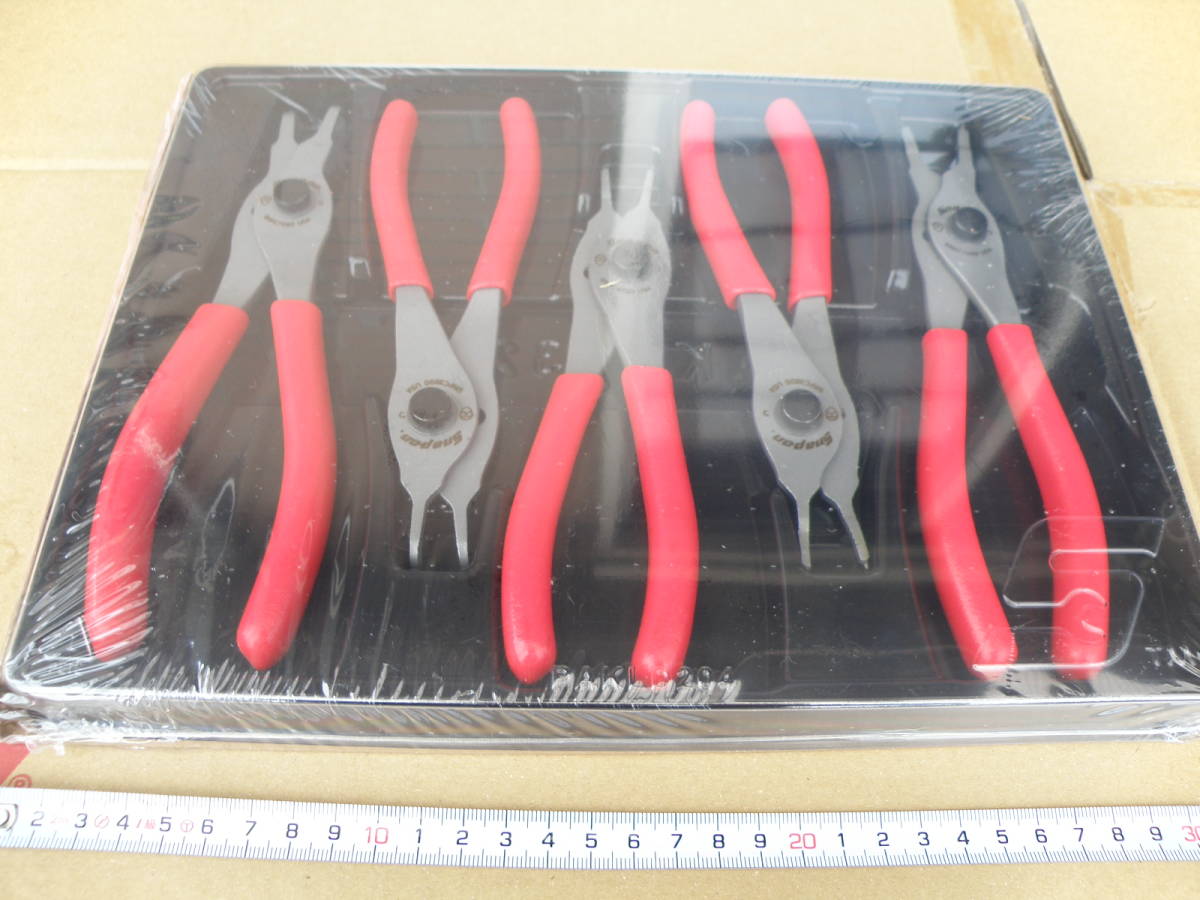 スナップオン スナップリングプライヤーセット レッド Snap-on SRPC105 