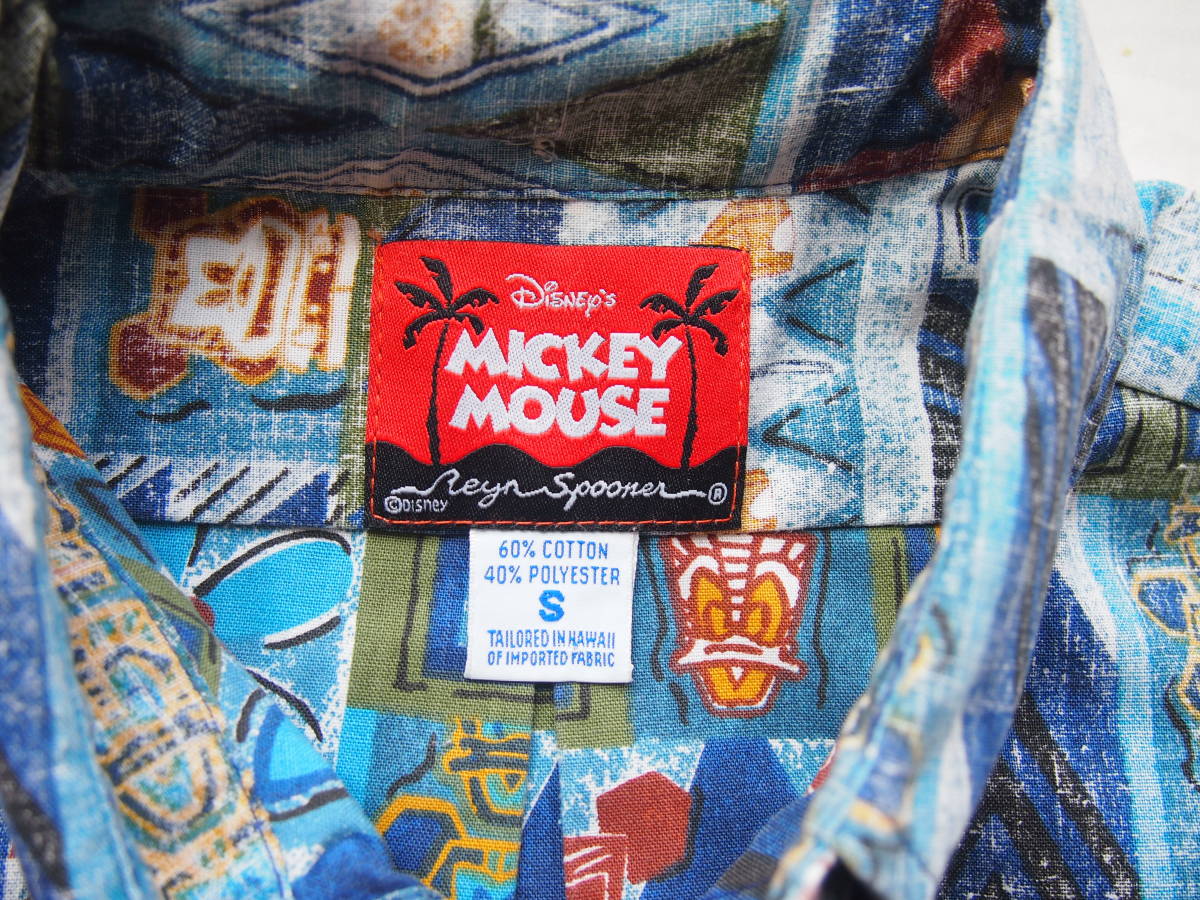Disney x Reyn Spooner アロハシャツ S Reyn Spooner Disney Pixar