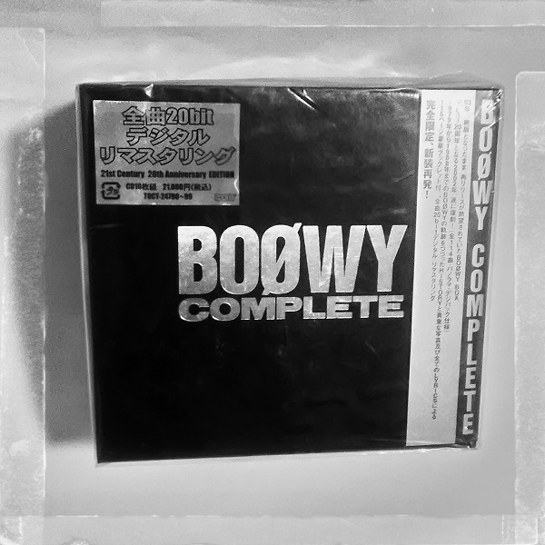 新品未開封 BOOWY COMPLETE ～21st Century 20th Anniversary EDITION