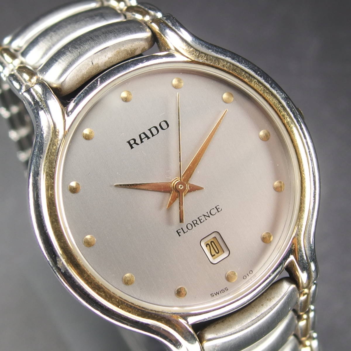 ジャンク訳あり RADO ラドー FLORENCE フローレンス 129 3644.4 メンズ 