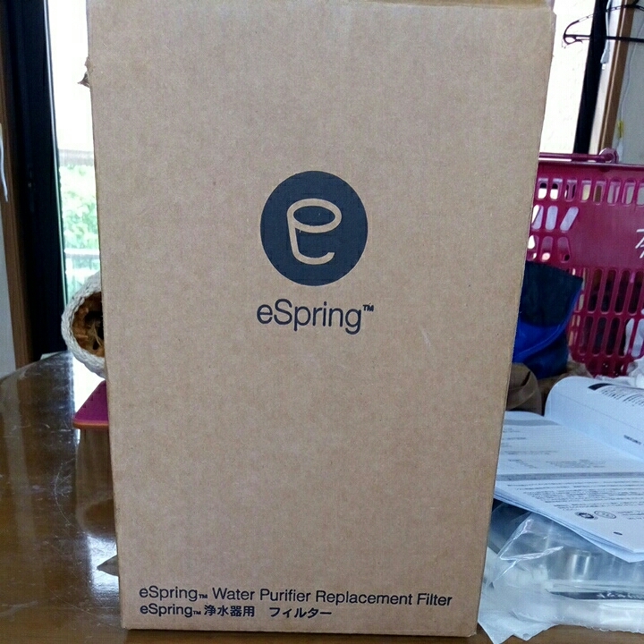 アムウェイ espring 浄水器 フィルター新品 住まい、インテリア 卓上型