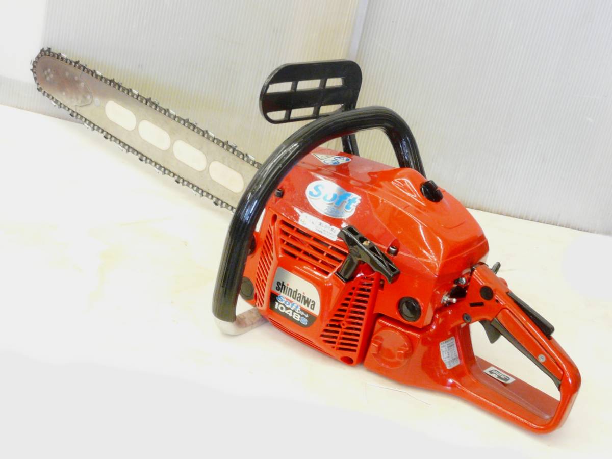 売切♪ 新ダイワ / shindaiwa 47cc 山林プロ用 softスタート E1048Sチェンソー