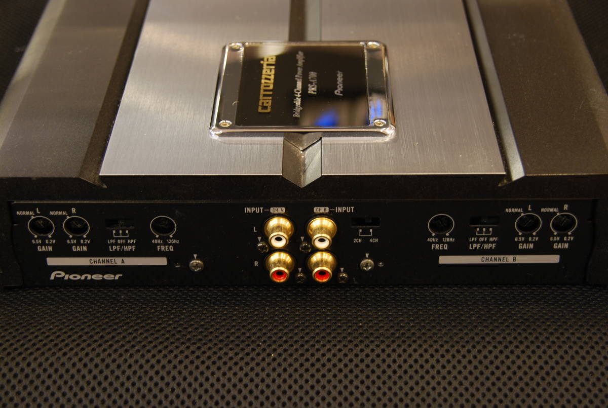 カロッツェリアブリッジャブル4チャンネルパワーアンプPRS-A700 【公式