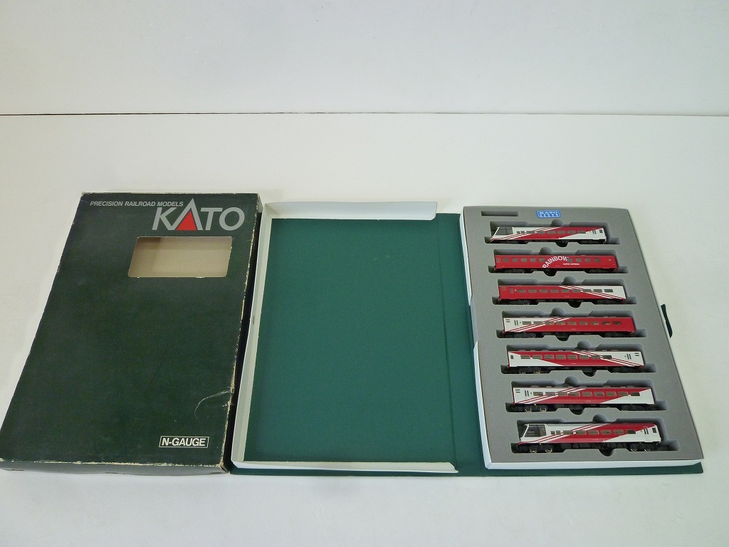 37RH☆　1円スタート　KATO　Nゲージ　14系　700番台　スーパーエクスプレス　レインボー　中古　訳アリ