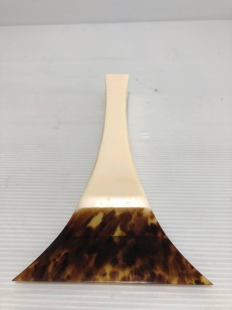 G895 津軽三味線 鼈甲 バチ 開き9.2cm 津軽 三味線 鼈甲撥（バチ