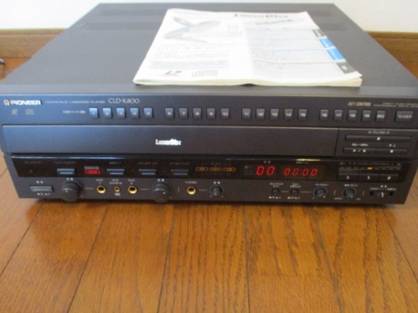 PIONEER CLD-R4 CD LD プレーヤー リモコン付