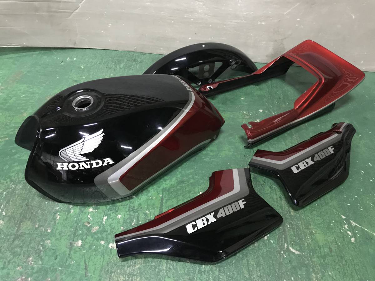 A85 外装set CBX400F 黒赤2型/CBX550Fカスタム BEET セット