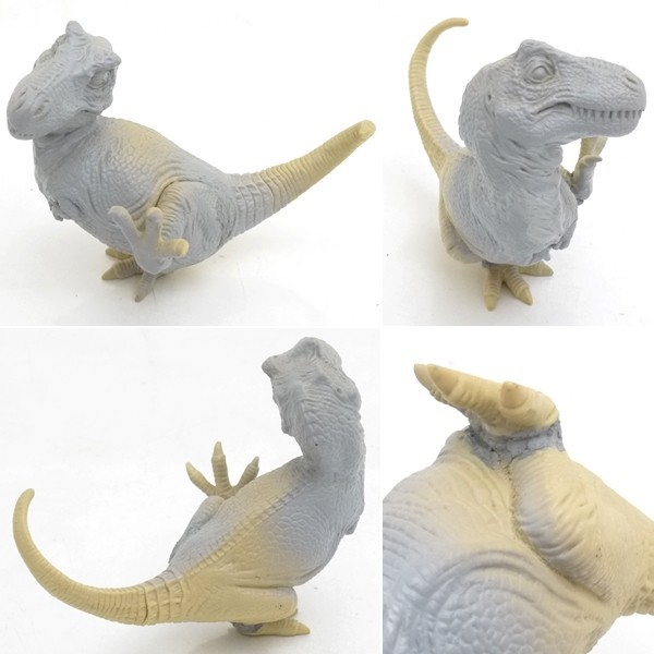 海洋堂 dinoland ソフビ ミニフィギュア ティラノサウルス2体