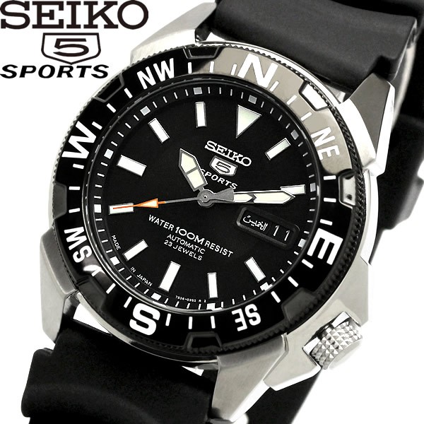  1円 正規品 SEIKO5/セイコー5 ウォッチ自動巻きメンズオートマティック100M防水ダイバーウレタンベルトねじ込み式リューズ 時計(海外モデル)｜売買されたオークション情報、yahooの商品情報を 海外モデル