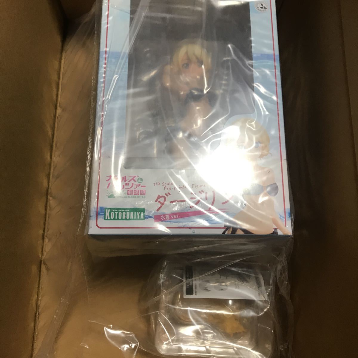 ガールズ&パンツァー ダージリン 1/7スケールフィギュア コトブキヤ限定 ロングヘアーパーツ付
