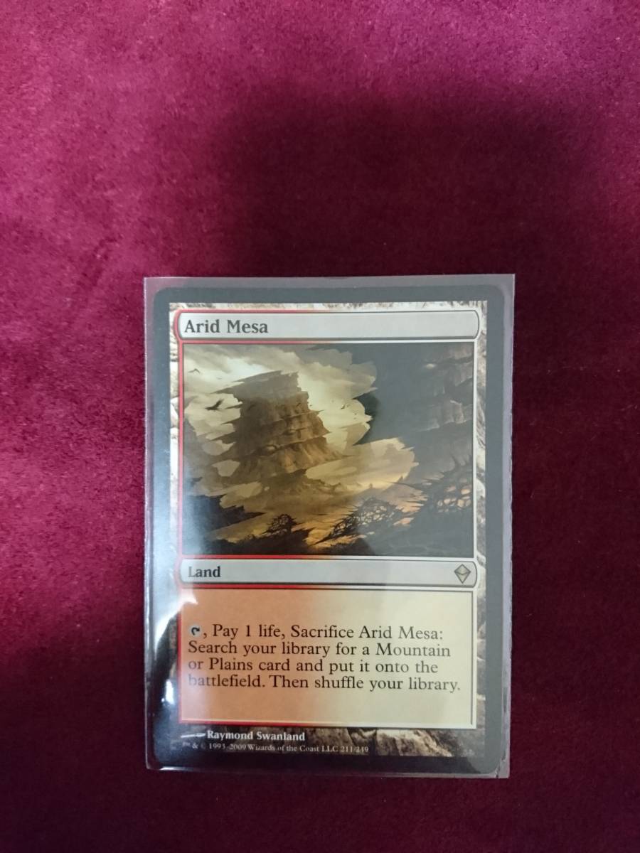 MTG 乾燥台地 英語版1枚 MTG Mesa 乾燥台地 FOIL)乾燥台地⁄Arid