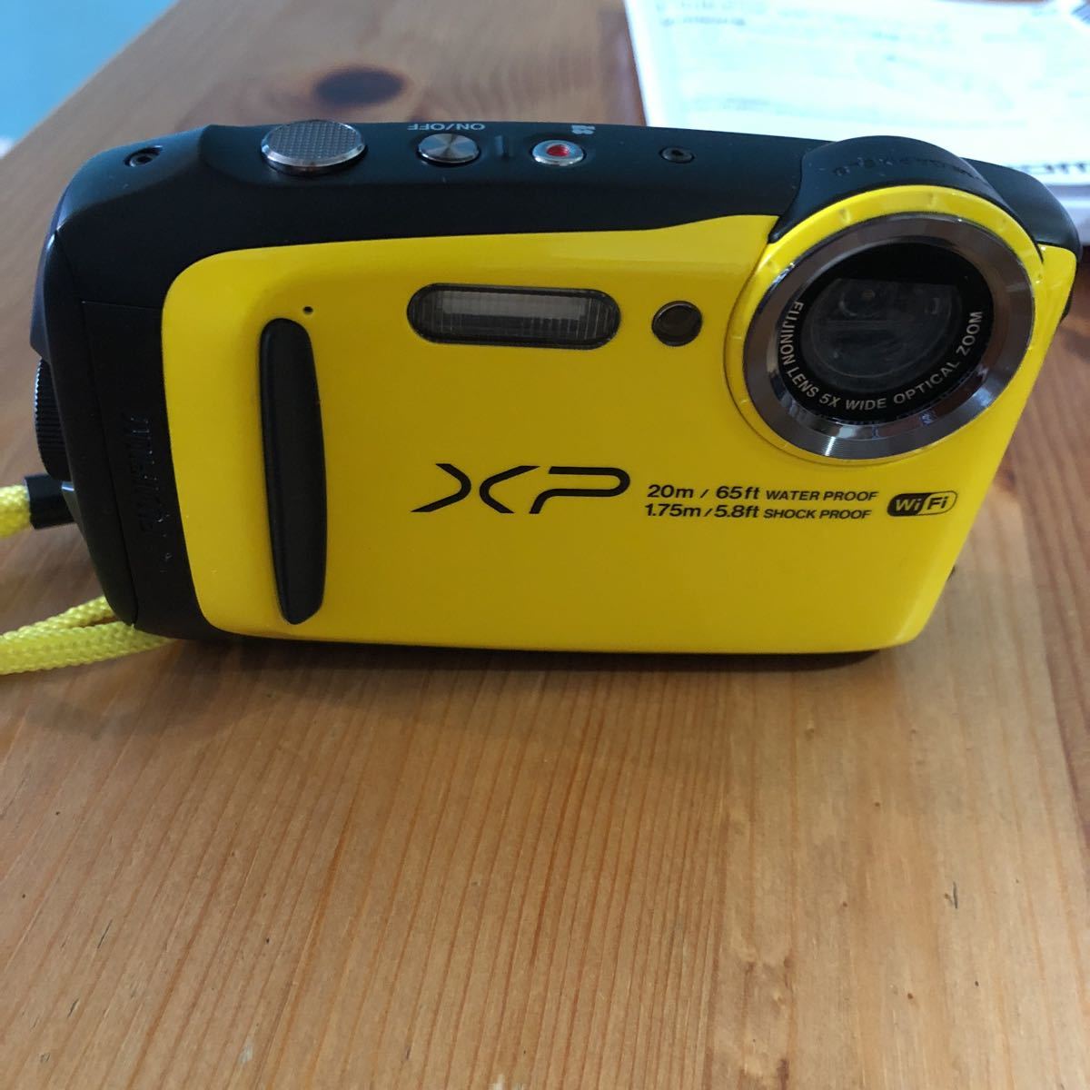 fine pix xp120 イエロー 水没ジャンク品