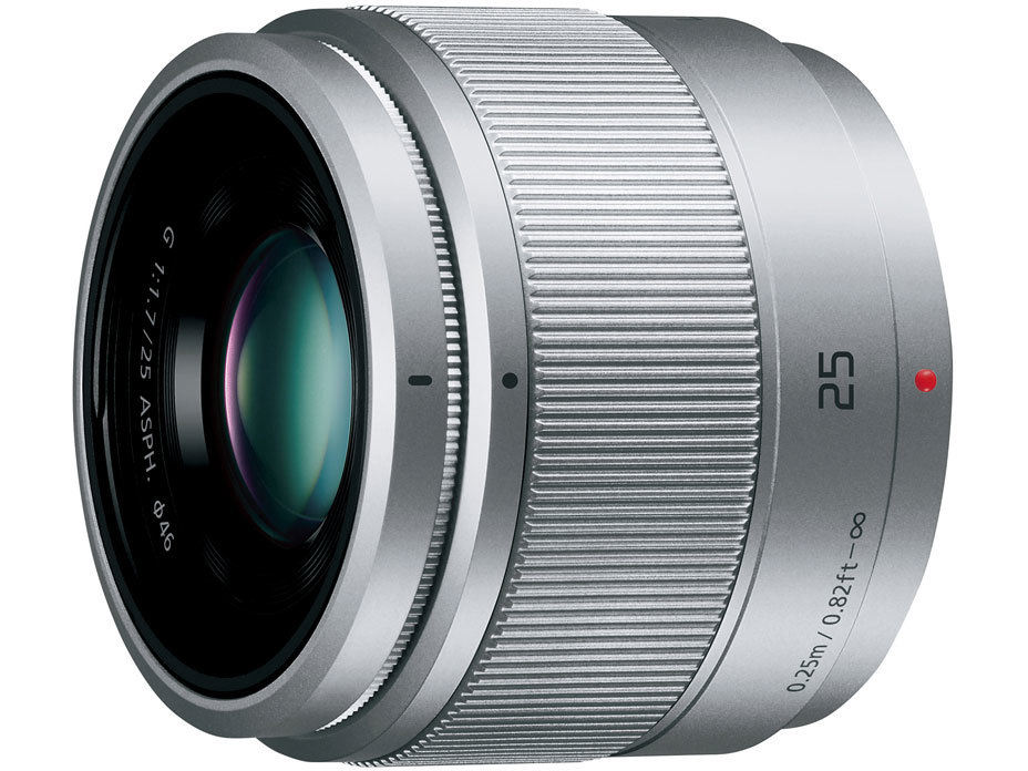 パナソニック LUMIX G VARIO 45-150mm/F4.0-5.6 ☆新品未使用品 保証付4月購入☆ LUMIX G 25mm/F1.7 ASPH/ シルバー