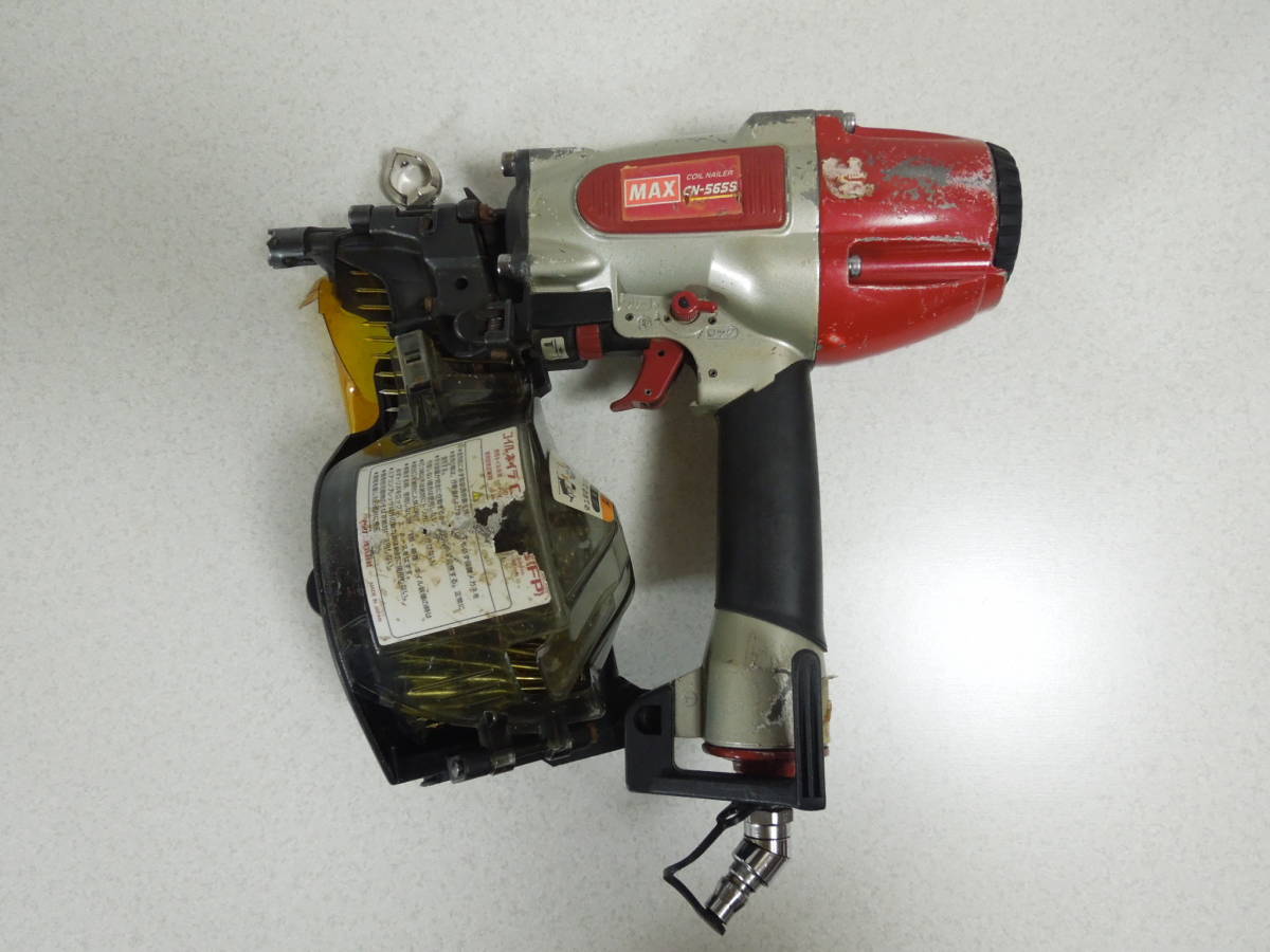 CN-565S MAX コンプレッサー用 マックス コイルネイラ 釘打ち機 常圧 