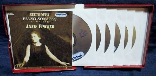 アニー・フィッシャー☆ベートーヴェン／ピアノソナタ全集【9CD
