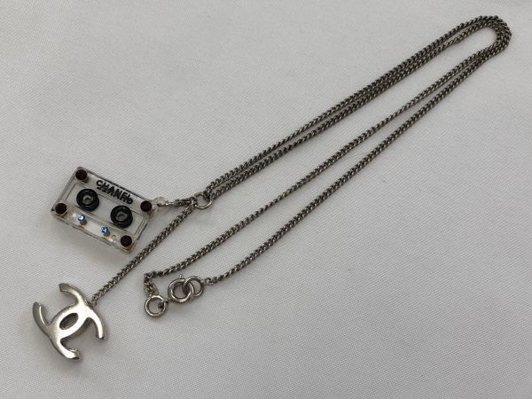 CHANEL シャネル ネックレス カセットテープ ココマーク 04P ココ 