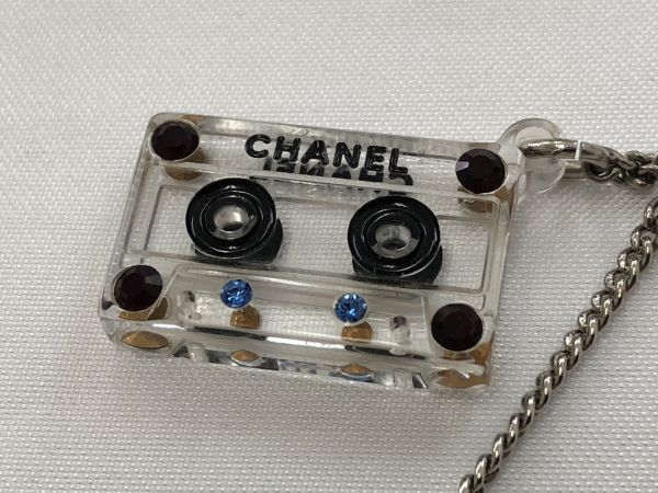 CHANEL シャネル ネックレス カセットテープ ココマーク 04P ココ 