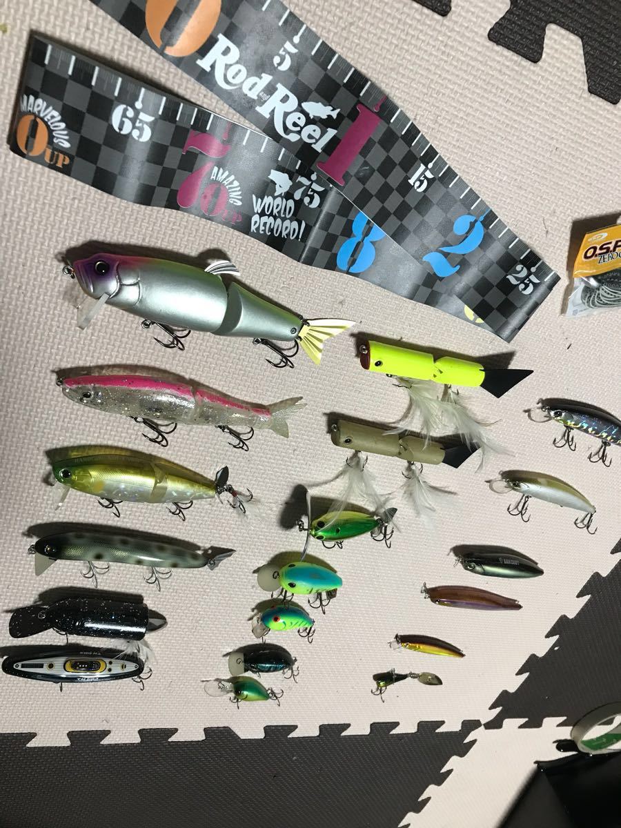 ルアーセット バス釣り ルアーセット メガバス ガンクラフト へドン