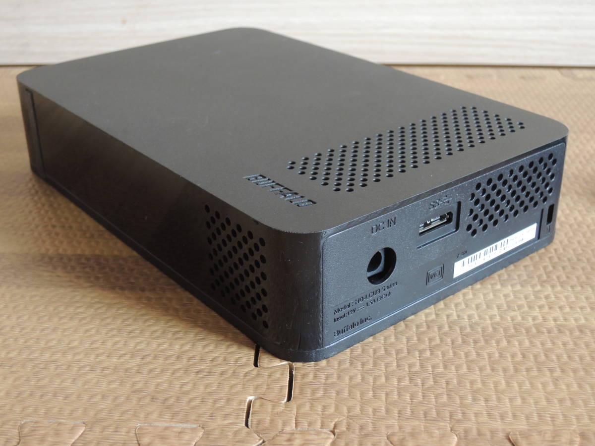 USB3.0対応 外付けハードディスク 3TB BUFFALO HD-LC3.0U3-BKC