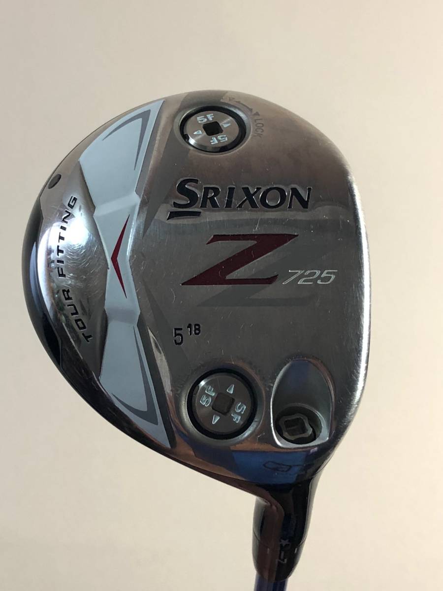 SRIXON　スリクソン　Z725 フェアウェィウッド５W　 Tour AD GT-6(S)（新溝ルール適合モデル）