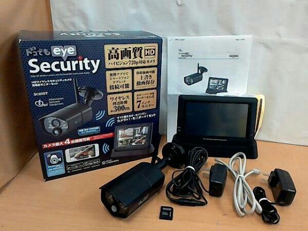 ドコでもeye Security NASC03RM セット Infornation Network Equipment／ドコでも eye Security／HDワイヤレス