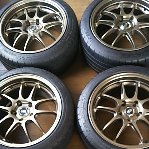 品質保証，定番人気 ENKEI PF01 17インチ 9J オフセット不明 MICHELIN パイロットスーパースポーツ 245/40 17 S2000 その他の車種に まだまだ使える AP2(ラジアルタイヤ)｜売買されたオークション情報、yahooの商品情報をア 5穴