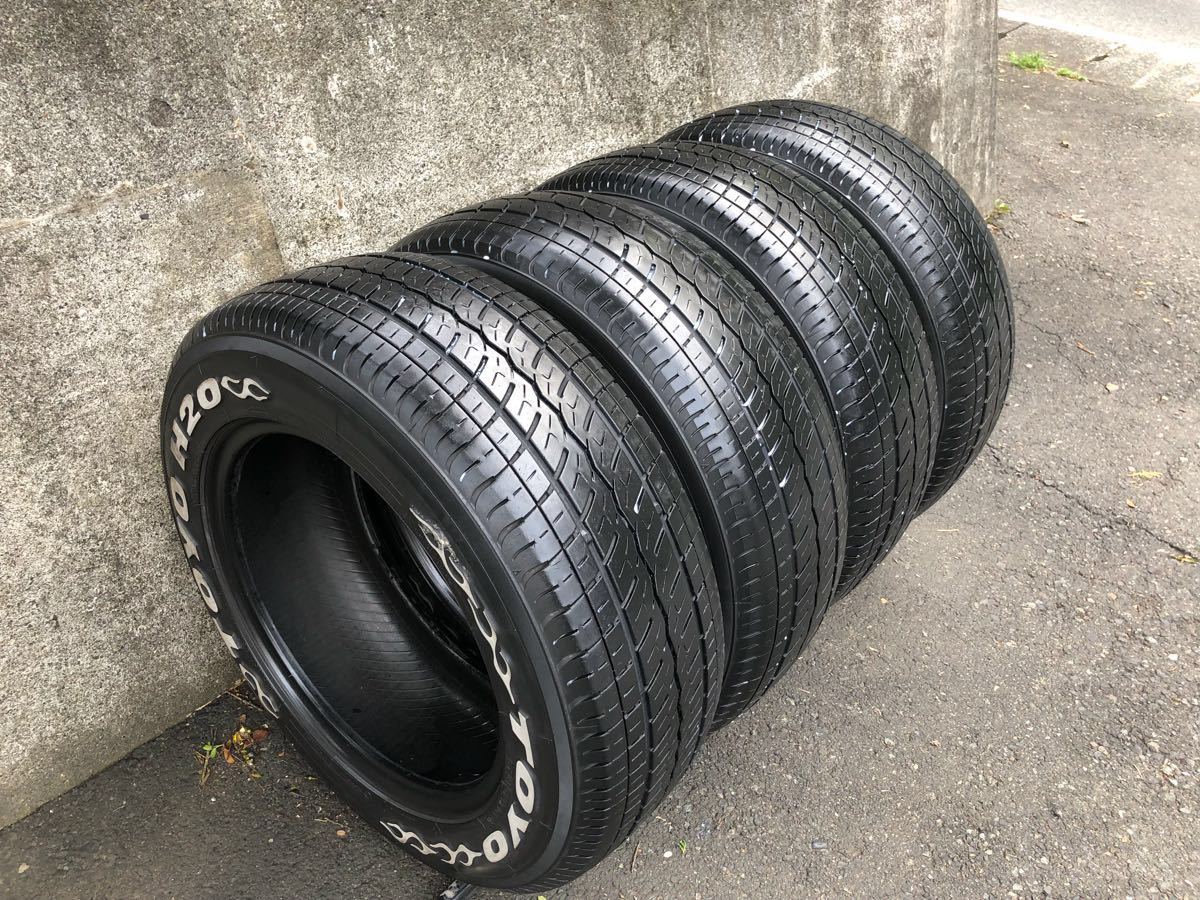 タイヤ 良品 215/65R16 TOYO TOYO H20 4本セット ハイエース 等に 
