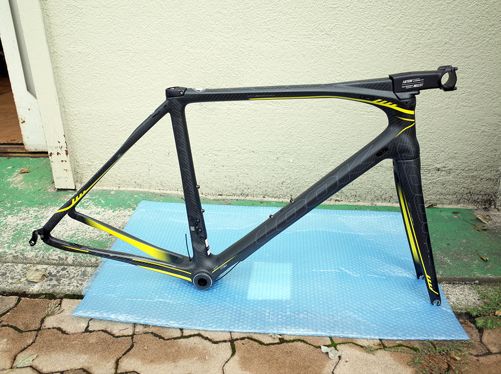 look675 カーボン LOOK 675カーボンフレームセット XSサイズ A STEM 機械式 Di2 対応