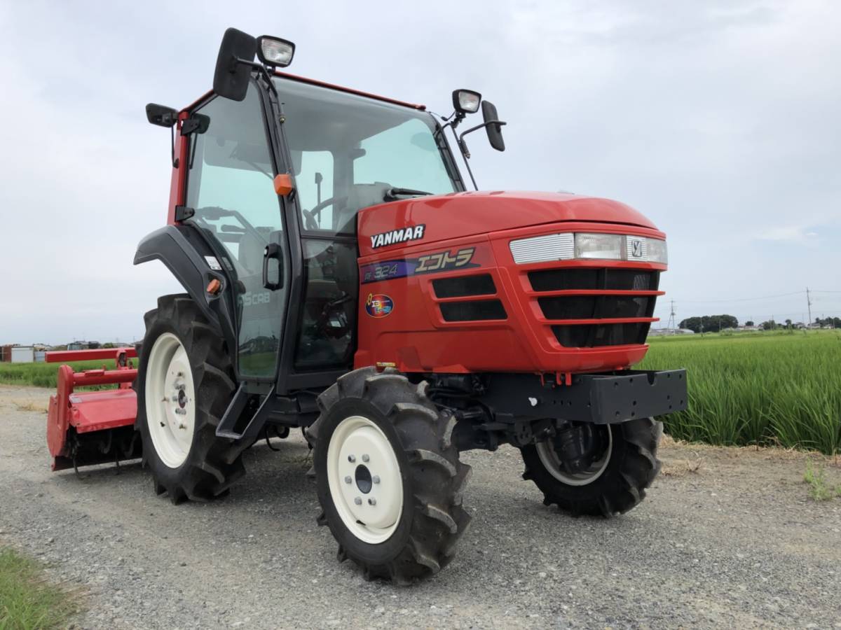 ヤンマートラクターAF324 エコトラ。パワステー24馬力．880時間 