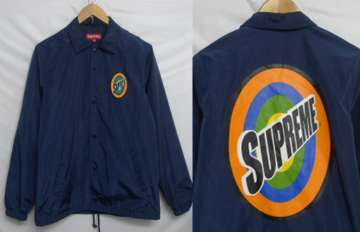 ◆ 国内正規　supreme　シュプリーム　16ss spin coaches　jacket コーチ　ジャケット S 美品18ss　ネイビー Supreme 16SS Backpack Mesh ss16 黒