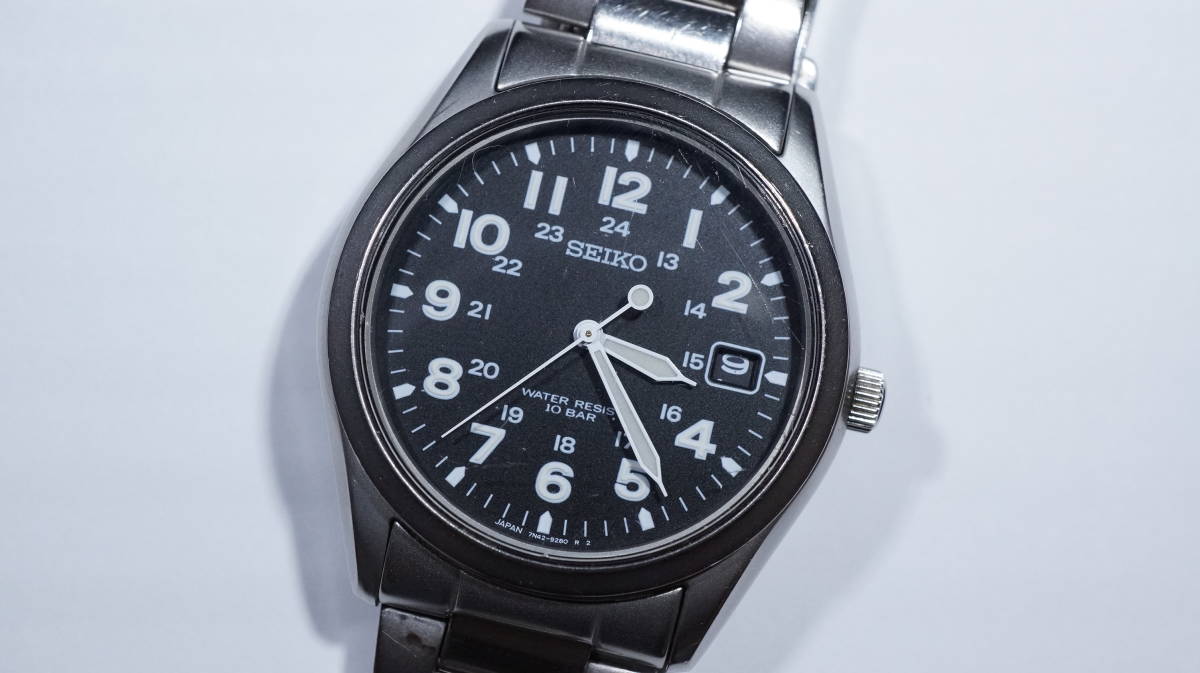 7N42-8260 Seiko SEIKO セイコー ミリタリー スピリット ルミ - 夜光 