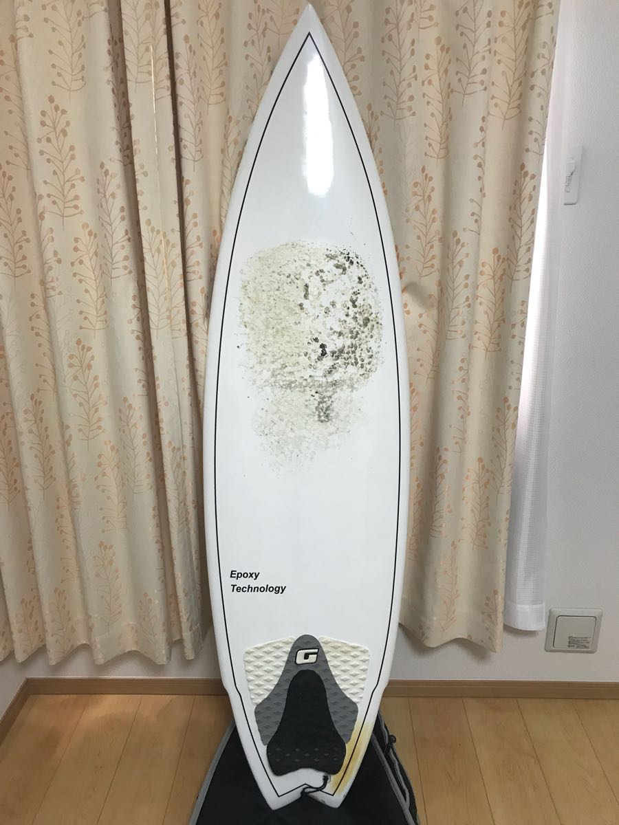 手渡し限定 中古 サーフボード セット エポキシ 5'10 フィッシュテール FCS ハードケース付き 初心者 現状渡し ジャンク 2026年最新Yahoo!オークション サーフボード - ロングボード GS used477