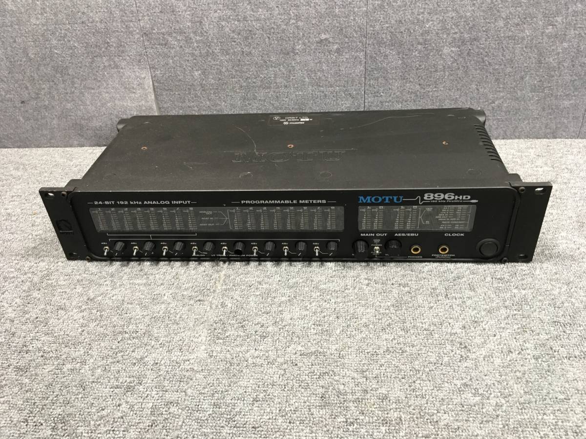 MOTU - 896HD | 0 メルカリ MOTU|オーディオインターフェイス|ハード