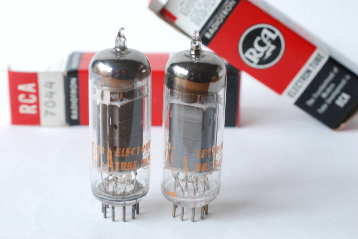 RCA 7044 NOS 真空管 2本 ミニワッターには 5687 7119より良好 sの入札