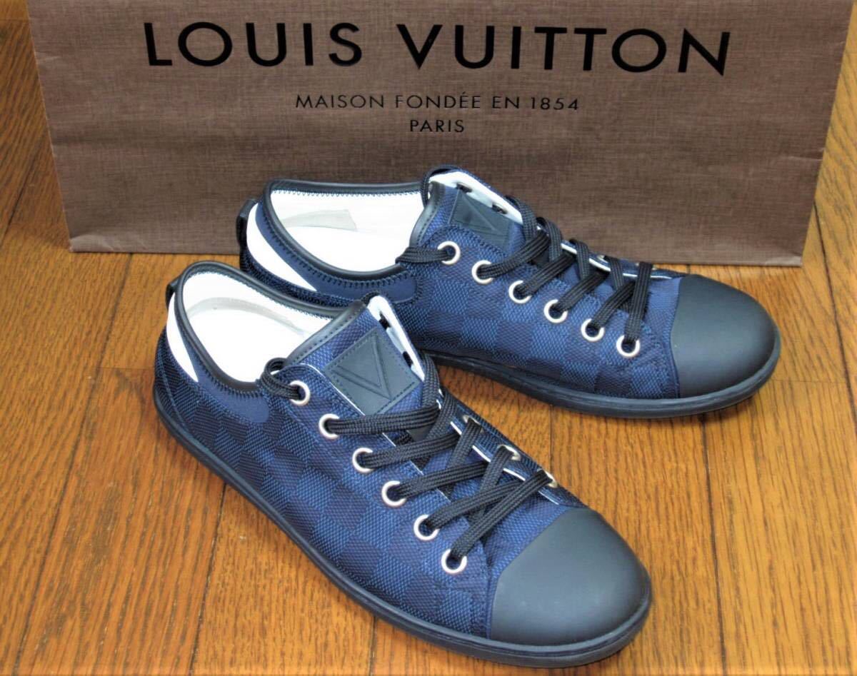 高級 LOUIS VUITTON ルイヴィトン プレーントゥ ダミエ ビジネス 