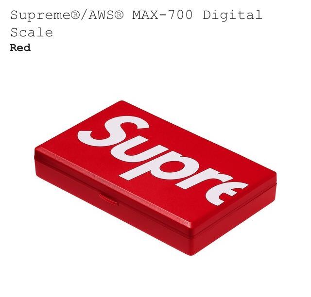 新品 Supreme AWS MAX-700 Digital Scale シュプリーム デジタル