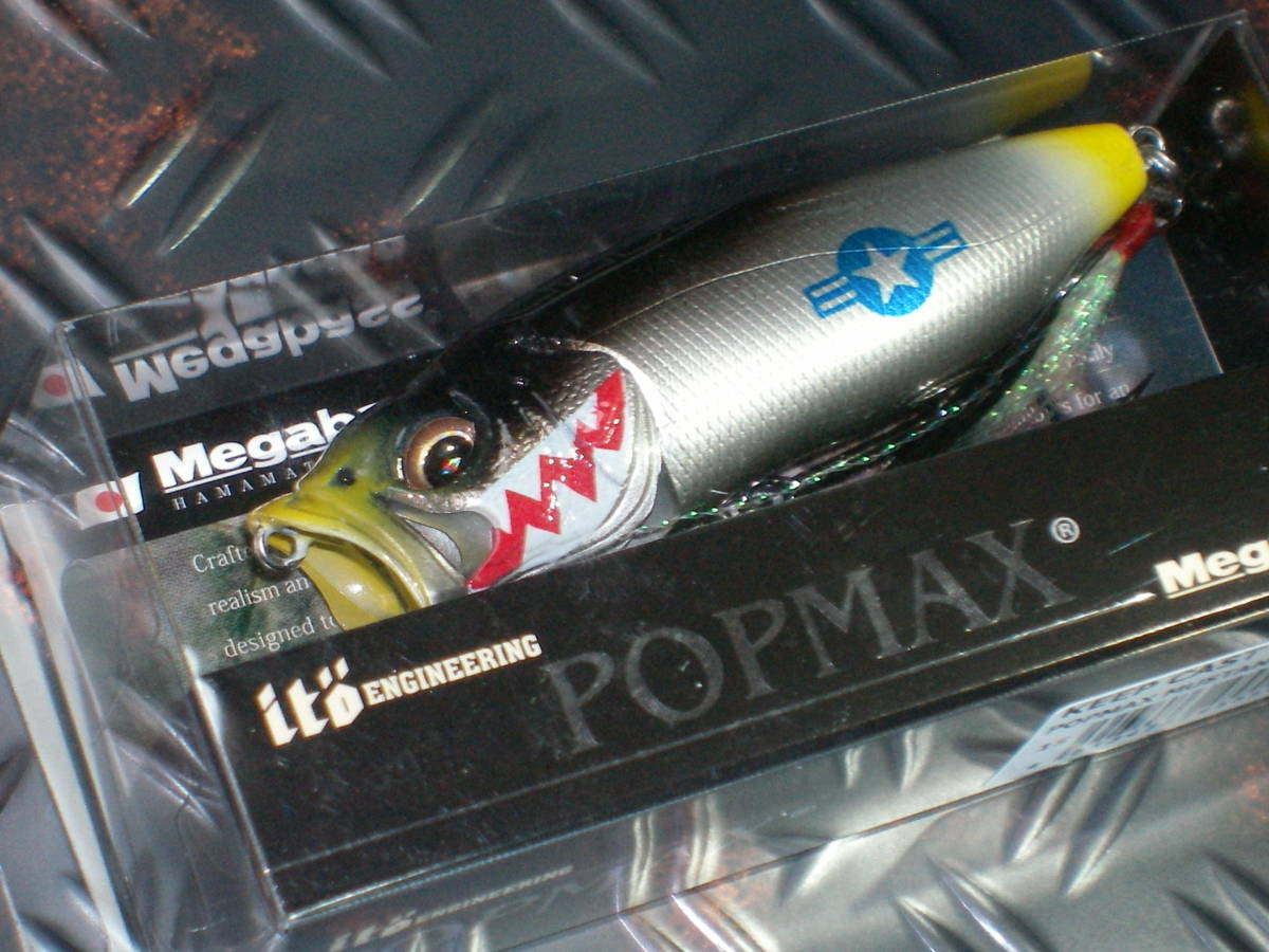 本物保証，お得 一発モノ 18 キープキャスト 限定 メガバス ポップマックス POPMAX マスタング(メガバス)｜売買されたオークション情報、yahooの商品情報をアーカイブ公開 - オークファン 淡水