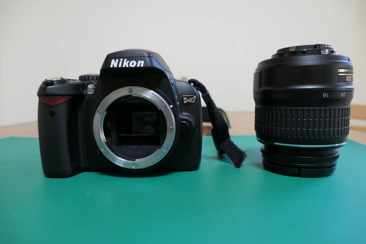 Nikon D40 ニコン AF-S DX 18-55mm II ED F3.5-5.6 G ☆良品