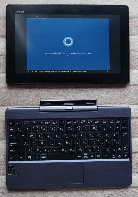 ASUS TransBook T100TA T100TA-DK32G Transformer - Book 充電器付き
